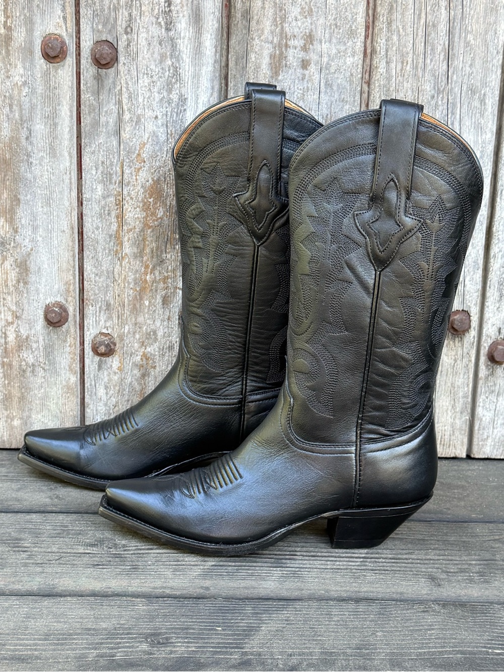 Vintage Lucchese for Resistol Ranch Women's Cowboy Boots